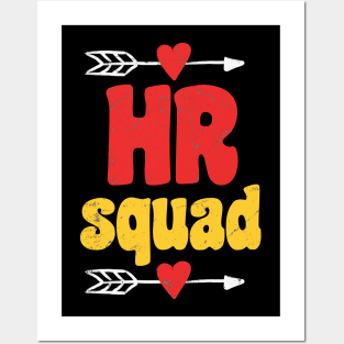 HR Squad love Human Resources Posters and Art